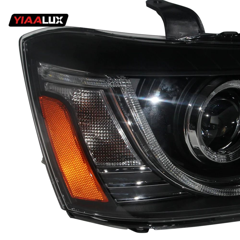 thumbnail image 2 of 6pc LED DRL Sequential Headlight & Bumper Light Set For 2001-2004 Toyota Tacoma – Black Housing 2 of 3