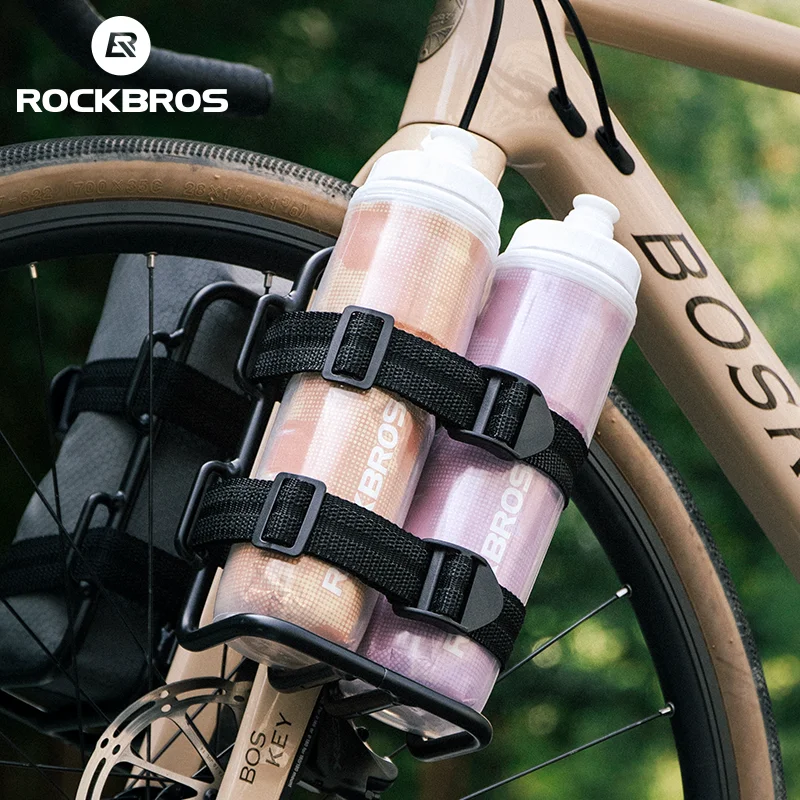 ROCKBROS-Alforjas delanteras para bicicleta, portaequipajes de