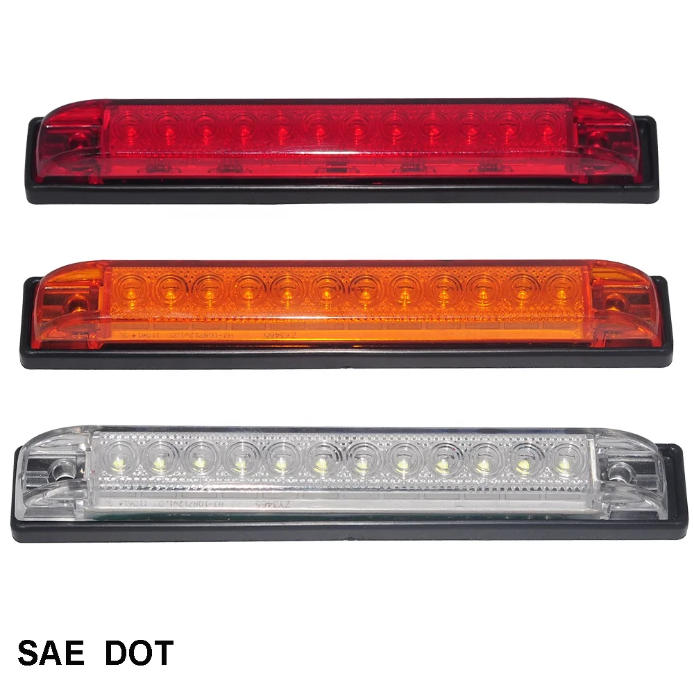 Slim Line LED Utility Lights Marker Lights 4inch 6inch 8inch for Boats Accent Interior and Trailer