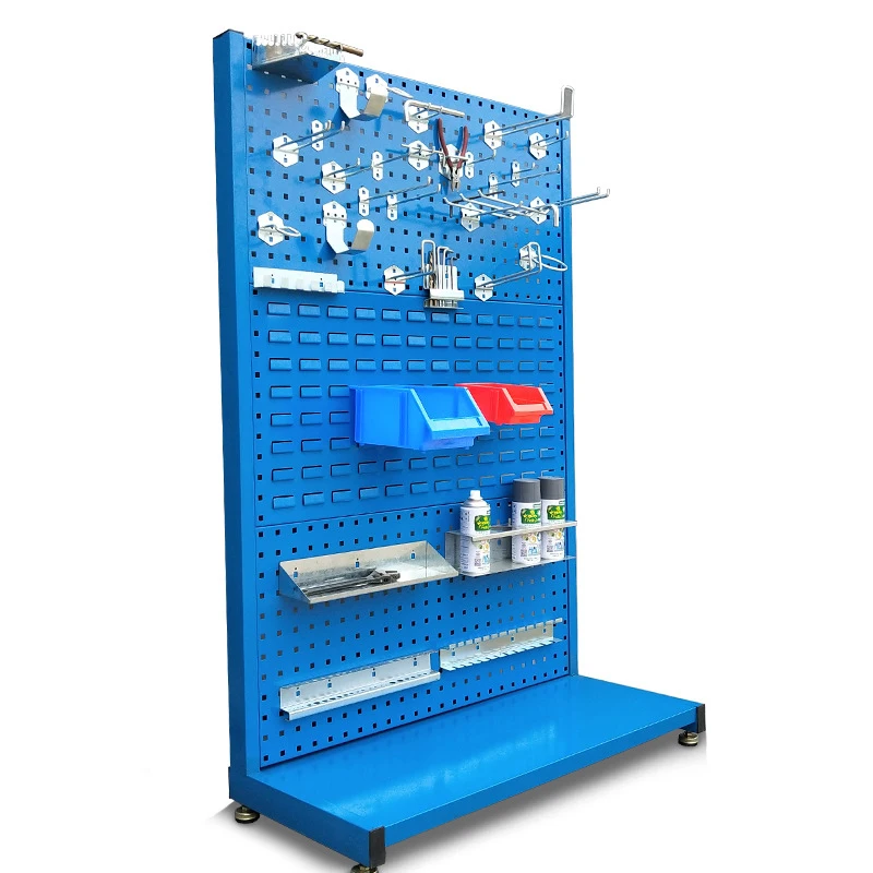 Free Standing PegBoard Display Rack for Tradeshow, Retail Display and Tool Storage