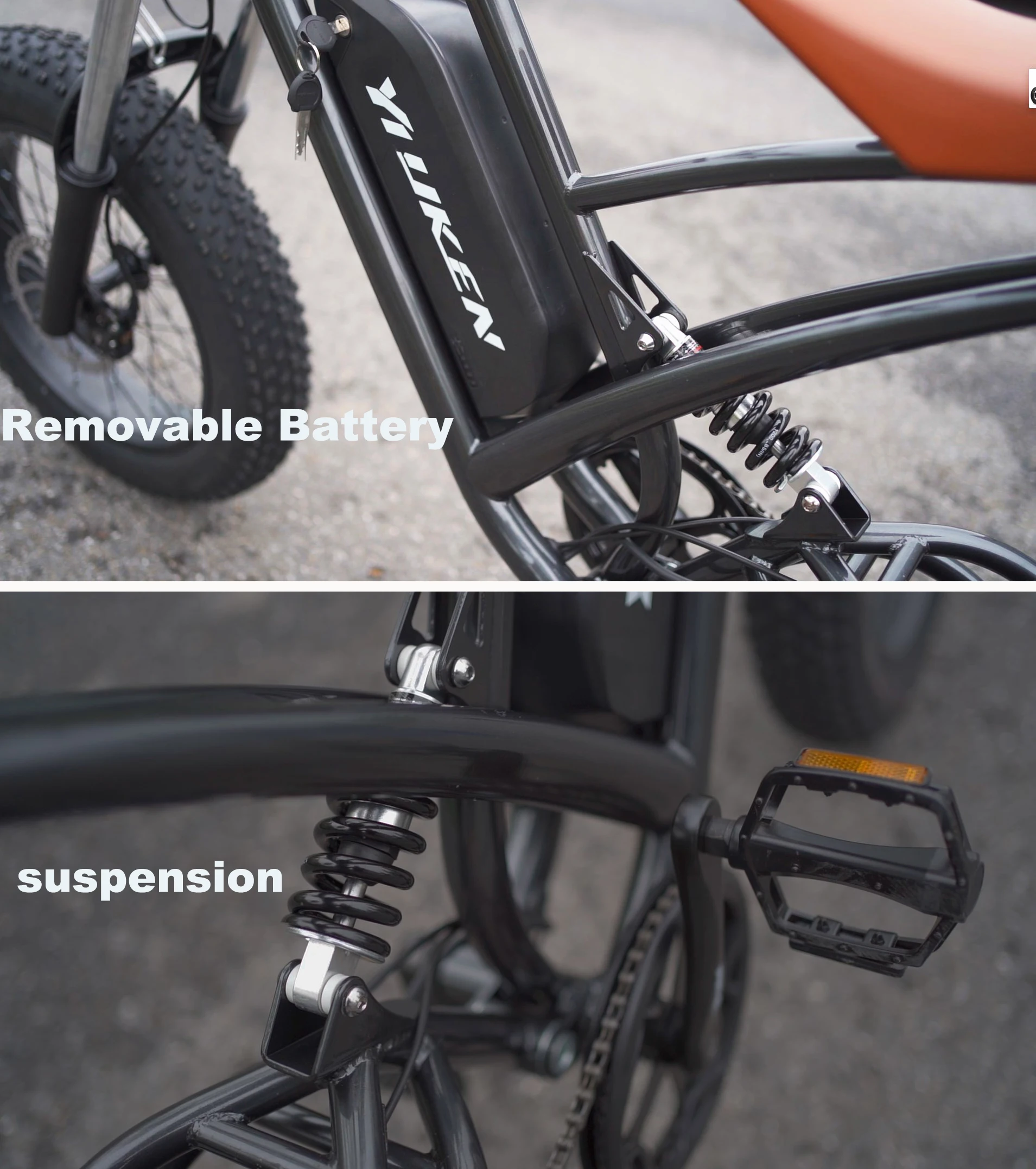 Ebike 車体　Yuki専用 駐輪ラックに停められる特定小型原付の電動バイク「ATOM Full