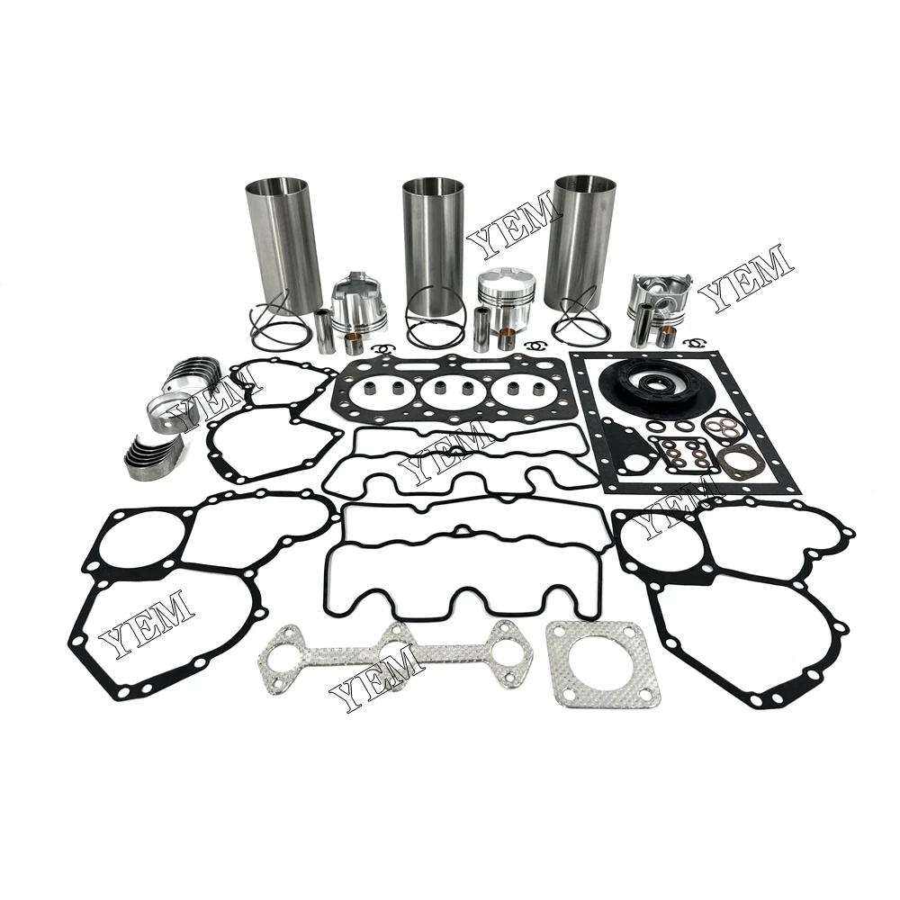 Engine Rebuilding Kit With Cylinder Gasket Kit Engine Bearings Fit for Shibaura S773