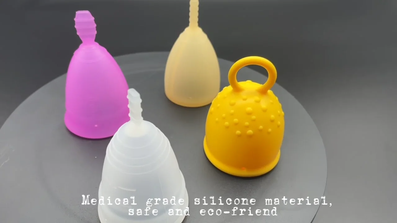 Wholesale Reusable Special Menstrual Period Cup Supper Soft 100 Medical Organic Silicone