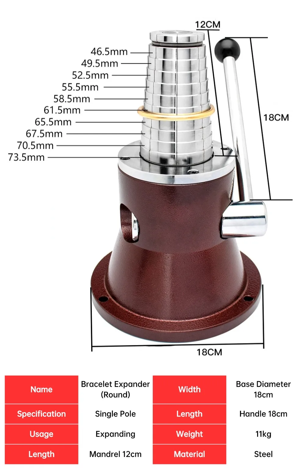 Bangle Enlarger Tool Bracelet Multi Machine Bangle Sizes Changing Tools