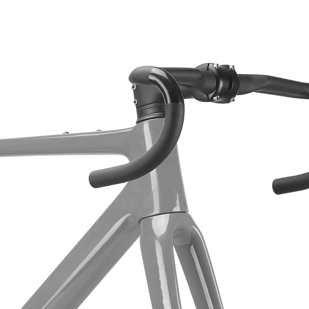 Guidon Route Avec Tige En Fibre De Carbone - Intégration Di2/routage Interne - Diamètre 31.8 Mm - Neuf