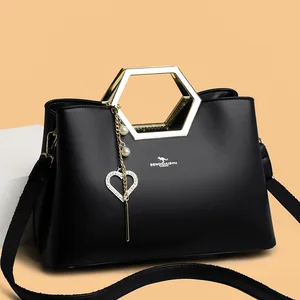 Fashionable and Elegant Shoulder Crossbody Bag Autumn New Simple Texted Hand Bag for Women