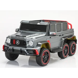 Kids 12V Ride-on Cars 6x6 Model Battery Operated 6-Wheeled Light Features for Children Aged 3 Years and Above