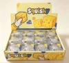 White 6cm cheese squishy