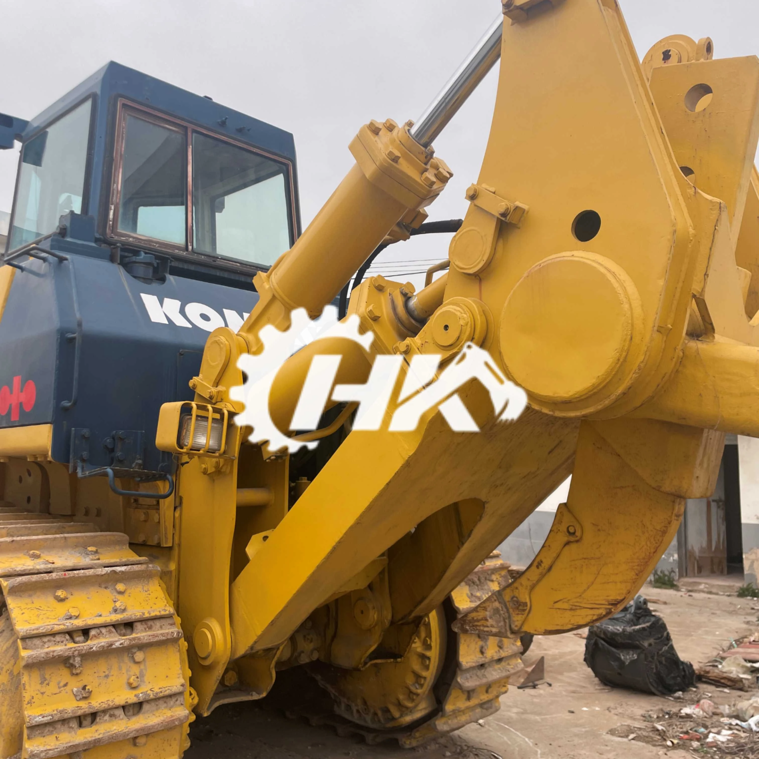 HANG KUI Cat Bulldozer D155 40tons 90%new Original Japanese with EPA,CE Agricultural Cheap Used Cat  D155   Bulldozer for Sale.