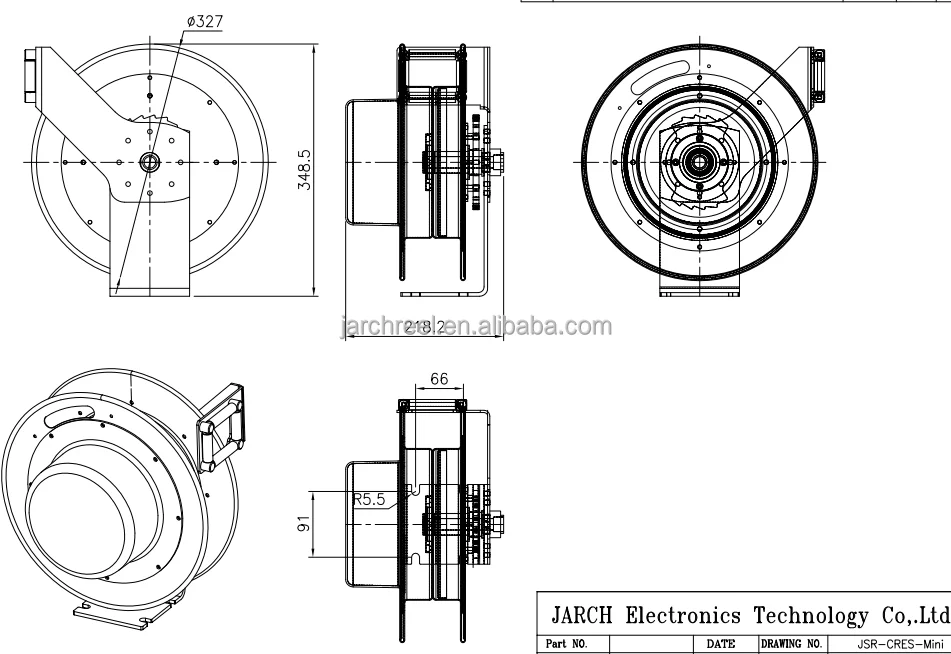 Retractable Spring Loaded Cable Reel,Retractable Cable Reel Mechanism
