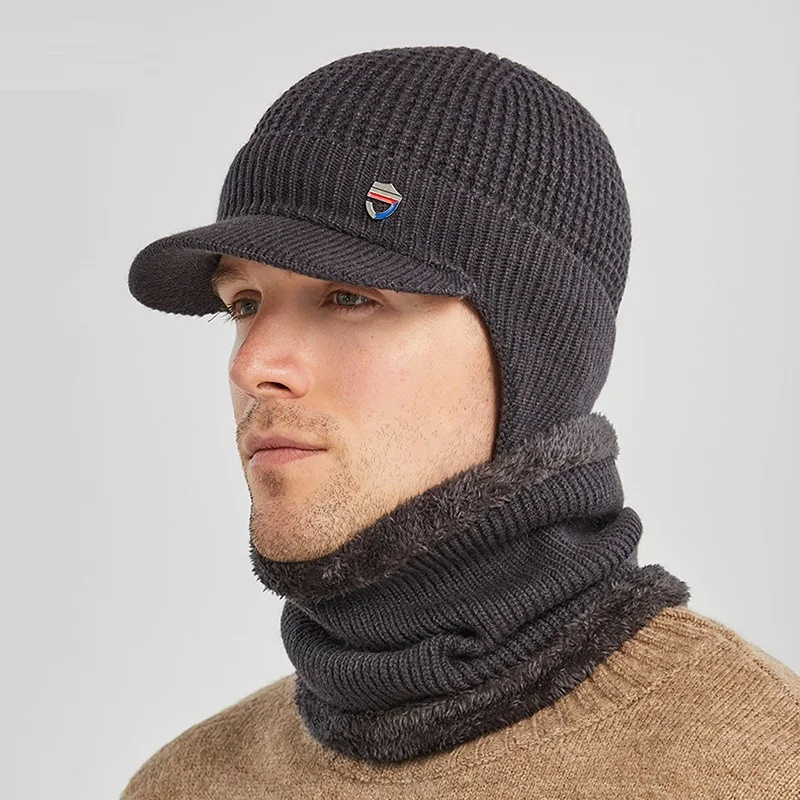 正規新品未使用　CLANE MUFFLER SET KNIT CAP clane MUFFLER KNIT CAP グレー - メルカリ