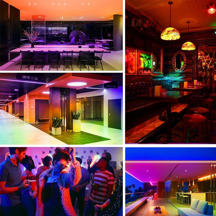 Led Digital Strip Matrix 30/60/144Leds Addressable RGB 5V 12V  WS2812b Led Strip Magic Color Pixel Led Strip Light