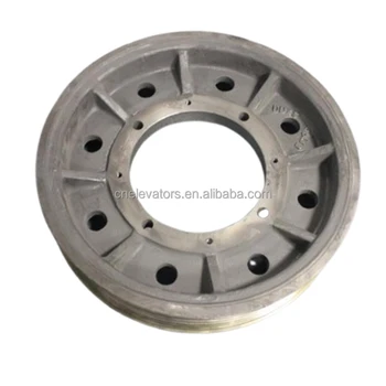 High Quality Elevator Traction Sheave Lift Pulley Wheel Durable Drive Sheave OEM Spare Parts Factory Direct Wholesale Price