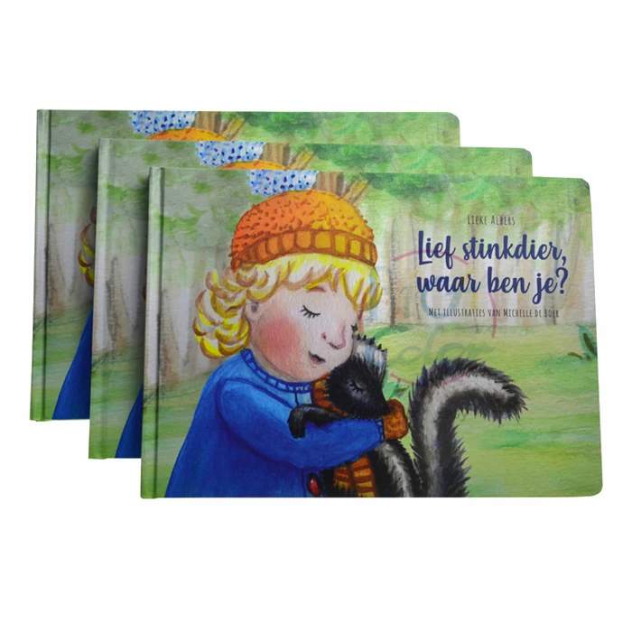 Услуги печати детских книг в твердом переплете