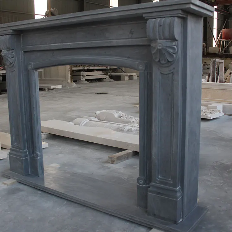 精巧に彫られた室内装飾用黒大理石の暖炉飾り棚| Alibaba.com