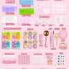 [5 colors, 787-piece set] comes with a 3-layer storage box