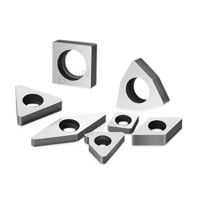 BWIN Tungsten Carbide Triangle Thread Insert Shim square Round CNMG/DNMG/SNMG/WNMG/TNMG Turning Insert Shim