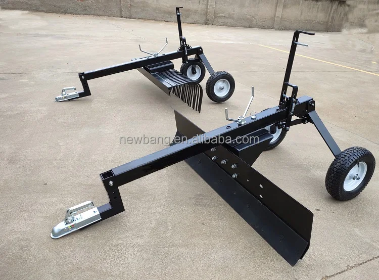 Atv/utv 4ft Tow Behind Landscape Rake Buy Atv/utv 4ft Tow Behind