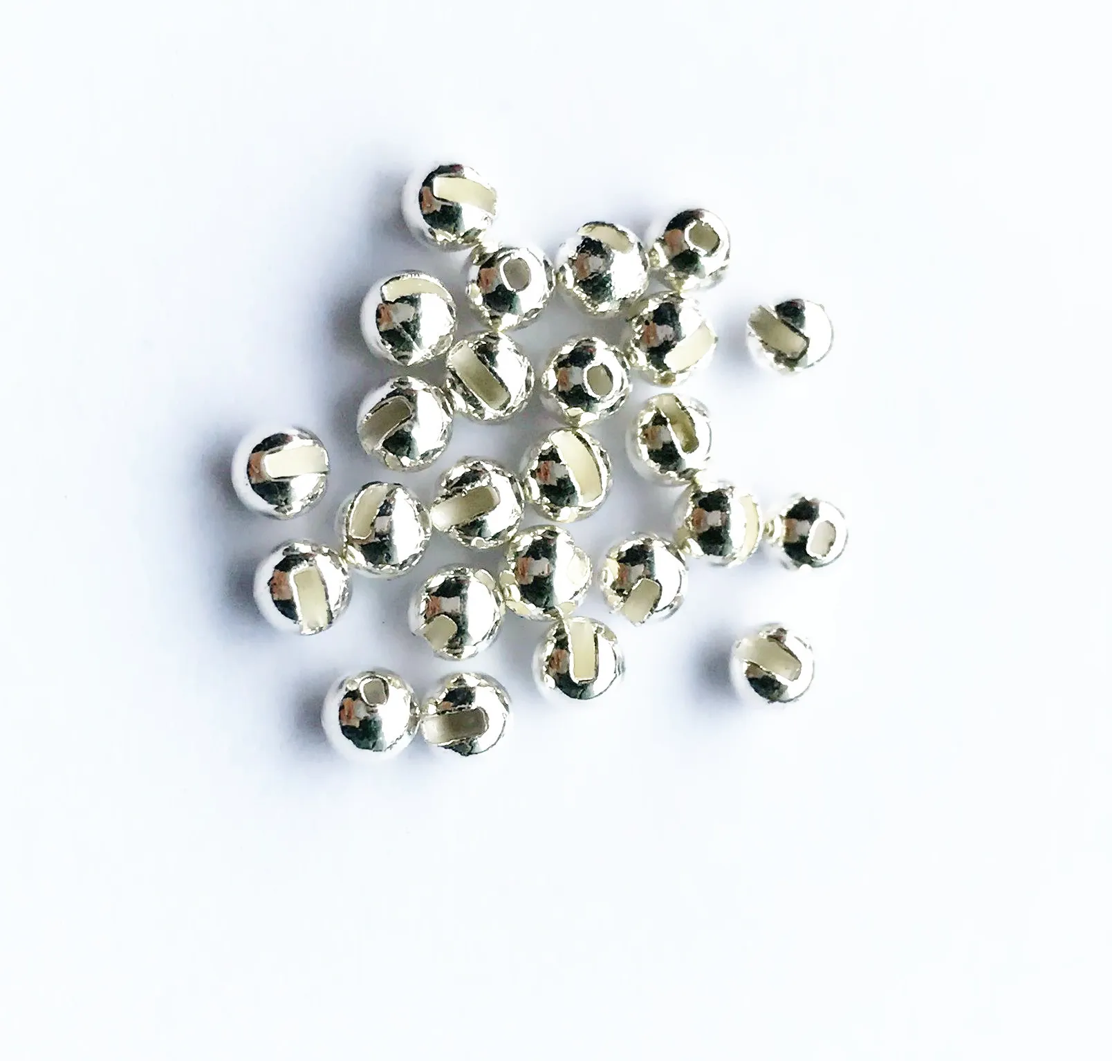 Вольфрамовые бусины для рыбалки. Slotted Tungsten Beads MT BK.