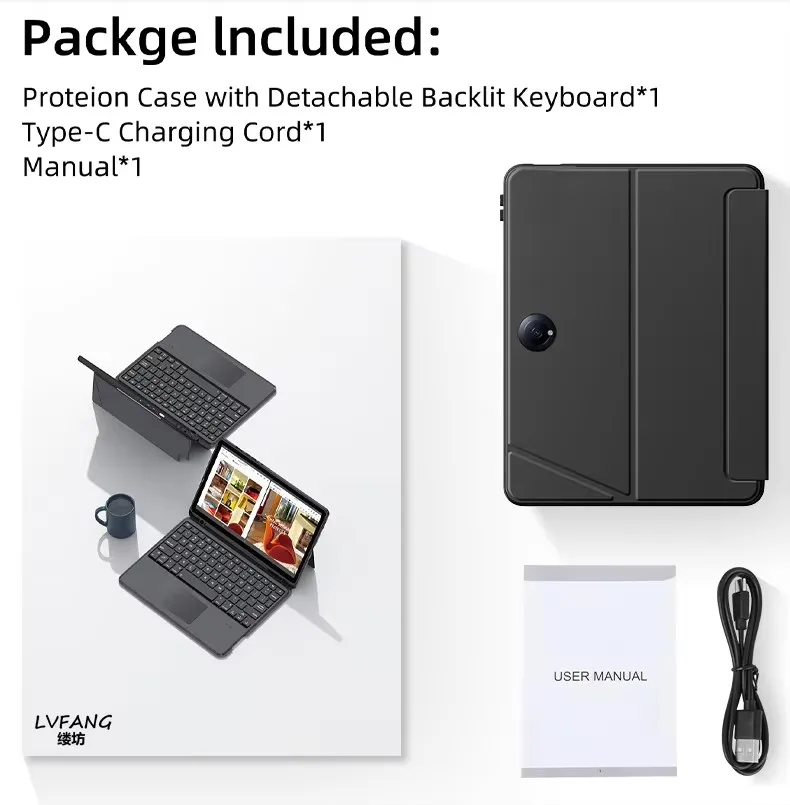 Oneplus Pad 2 Wireless Keyboard Case - Versatile & Durable
