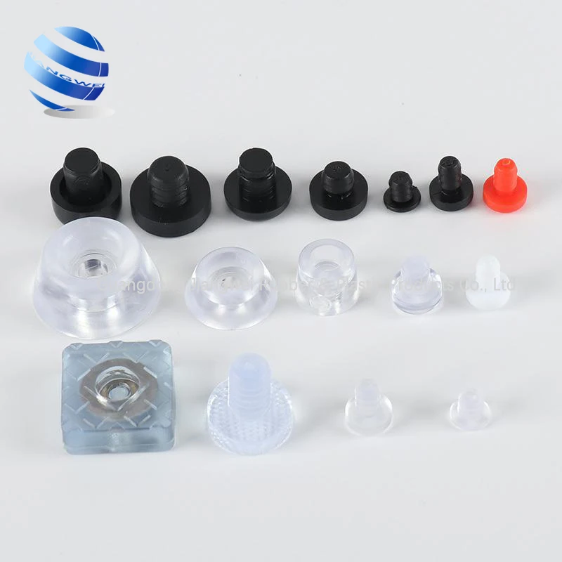 Nonslip Damping Adhesive Bumper Cutting Board Clear Pvc Silicone