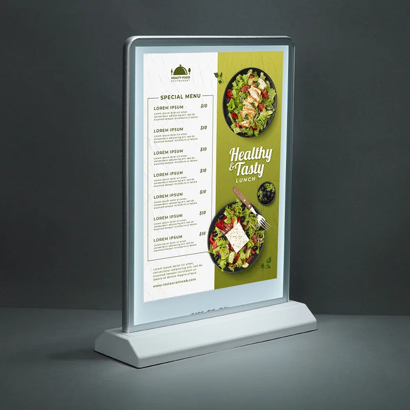 Alibaba.com: A5 A4 LED Light Box Sign, Battery Powered Desktop Menu ...