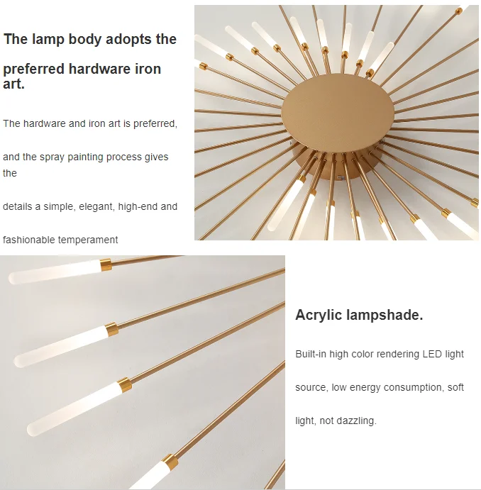 Chandelier in Living Room