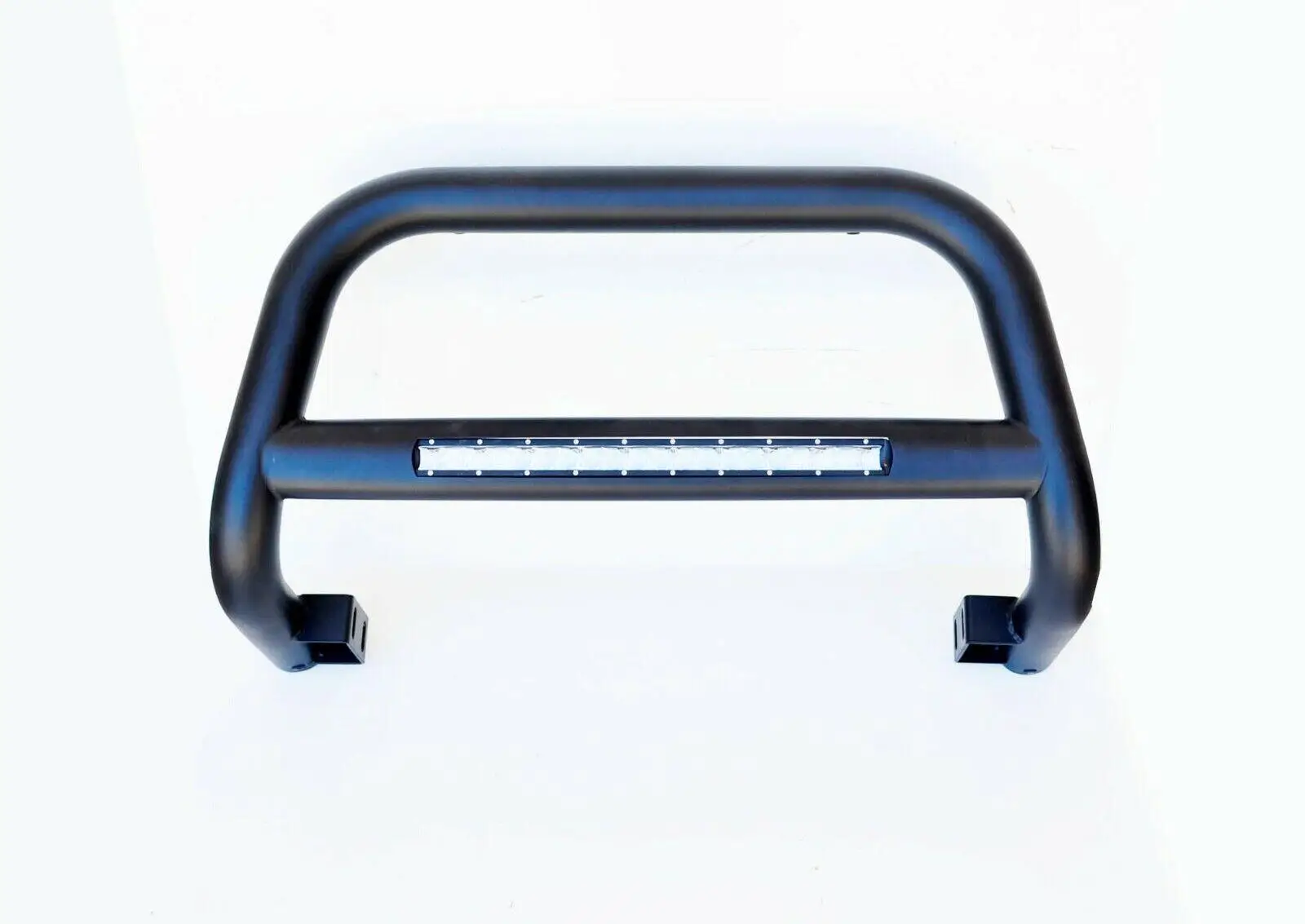 Factory Universal Customizable Black Bull Bar Nudge Bar With Led For