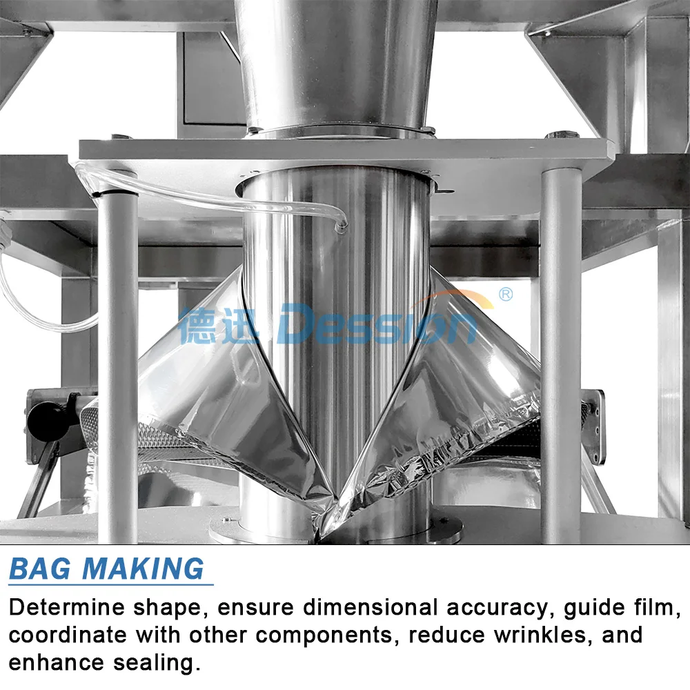 Vertical Automatic Weighing Salad Packing Machine Vegetable Fruit Pouch Packaging Machine Fresh Lettuce Bag Packing Machine