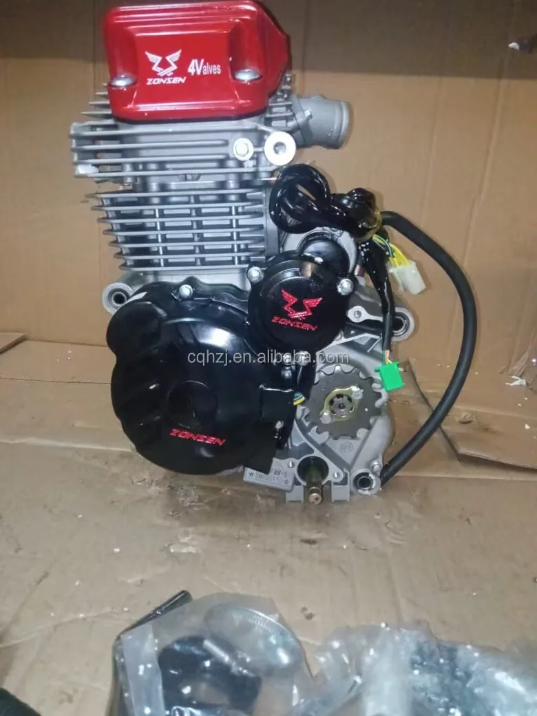 Cqhzj Motorcycle Engines Electrlical/kick Start 2stage Transmission 5