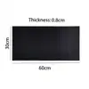 แผ่นรองแก้วสีดำ ขนาด 60*30*0.8 ซม.