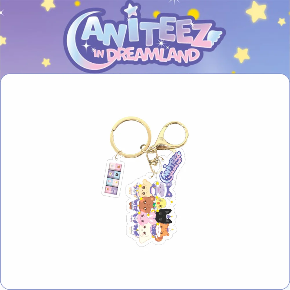 5CM KPOP ATEEZ ANITEEZ in DREAMLAND Acrylic Keyring San Jongho