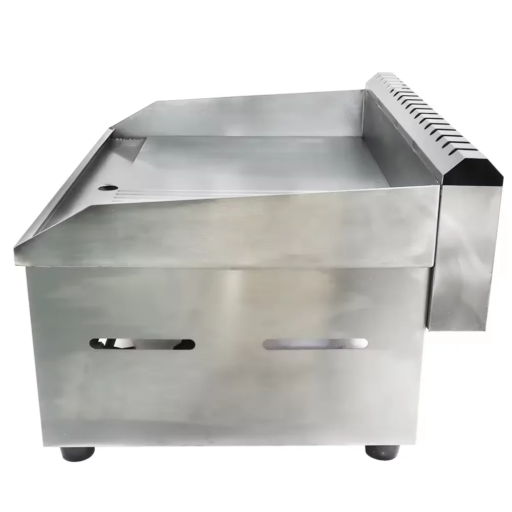 Commercial Gas Griddle Grill Stainless Steel manufacture