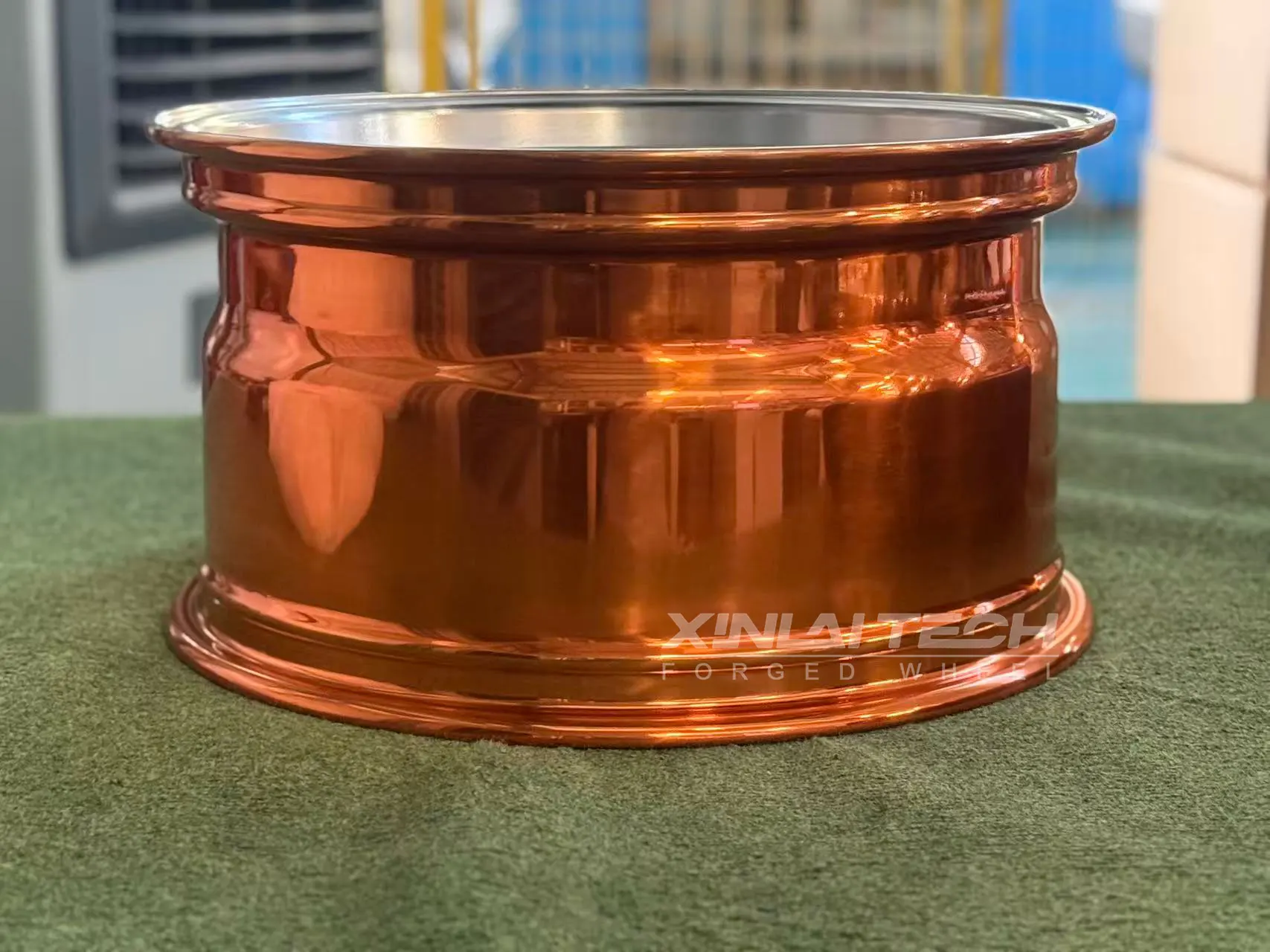 XL Satin Bronze 2-piece Forged Wheel Deep Dish Deep Lip Concave Custom Wheels 5x120 5x112 5x114.3 Racing Car Wheel - Image 5