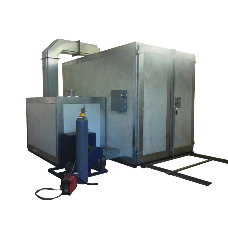 7' x 7' x 8' Gas Industrial Powder Coat Curing Oven