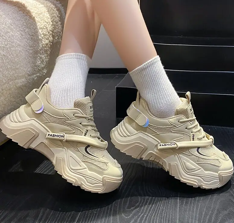 2022 Spring and Autumn Platform Loafer Shoes Dad Shoes Women's Fashion  Sneakers Instagram Trend - China Slipper and Shoe price