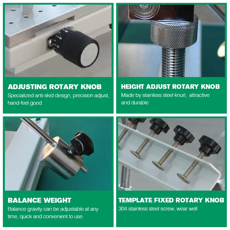 ZB3040H高精度手動はんだペーストプリンターPCBスクリーン印刷