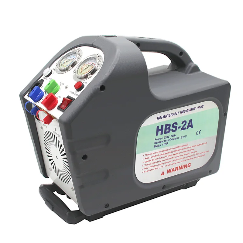 HBS Refrigerant Recovery Machine HVAC Single Cylinder Refrigerants Recovery Device