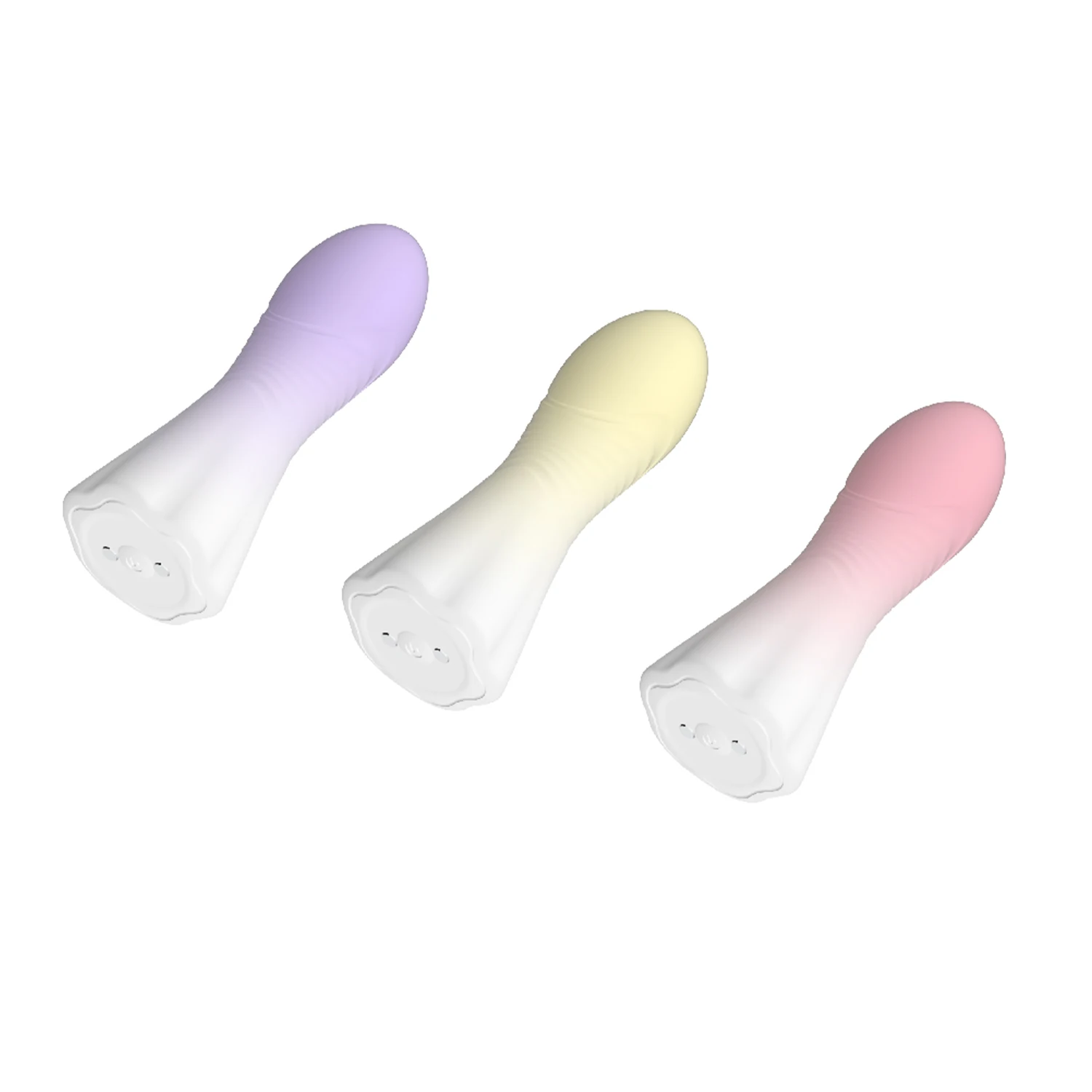 New Gradient Color Women G Spot Clitoral Nipple Sex Stimulation Women Sex Toy Mini Bullet Vibrator