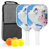 2 rackets, 4 balls, 1 gray bag [Kids' RT-026]