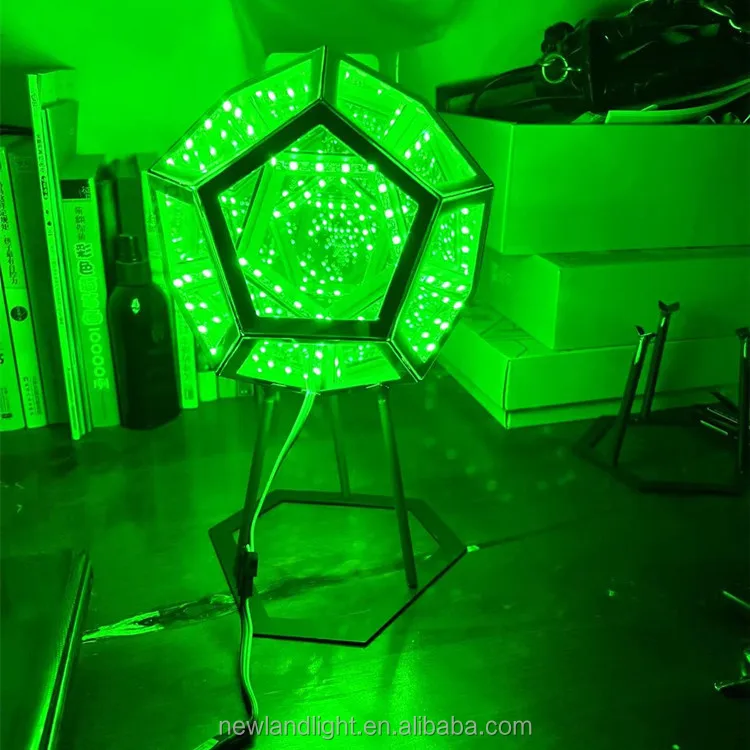 Noctifiers Infinity Infinite Dodecahedron Night Light - Creative & USB Rechargeable
