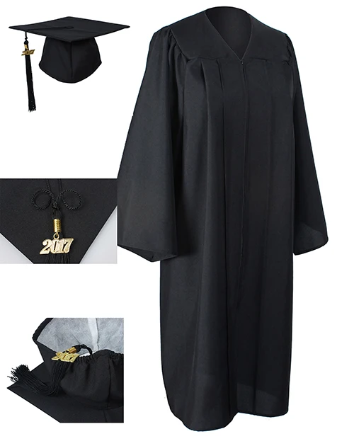 Graduation Cap Gowns Graduation Gowns Grad Gownsgraduation Polyester ...