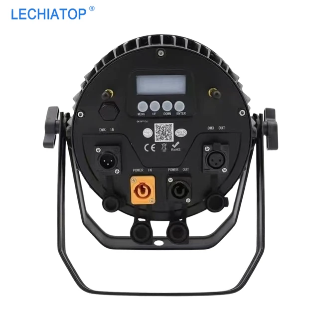 Hot Trending Professional Banquet Stage Light 12x18W IP65 Rating Waterproof LED PAR Light Battery Powered RGBWAUV Emission for