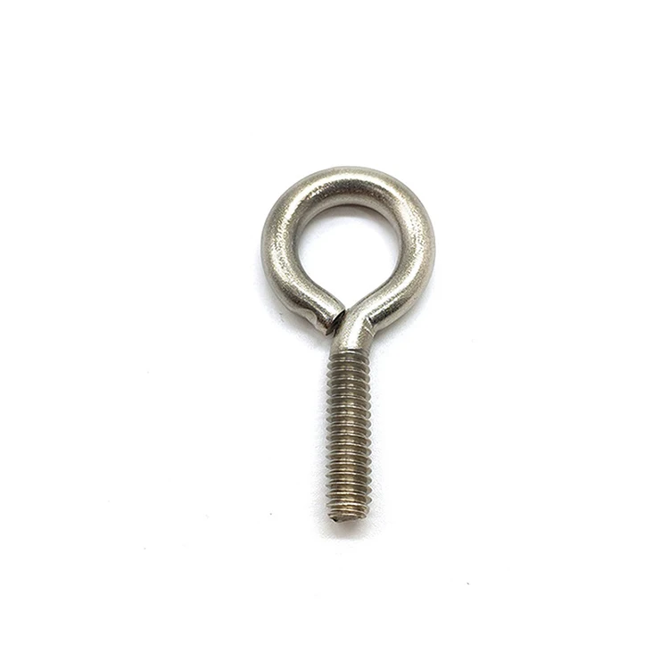 Top Sale Fish L Shaped J Shape Wood Hook Eye Bolt Ring Screw With Wood Thread