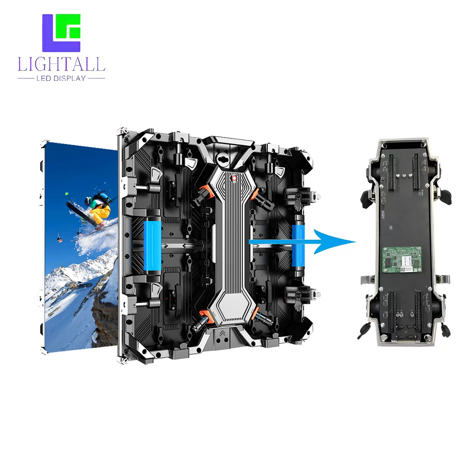 90 Degrees LED Screen - Full Color P2.6 Customized Display
