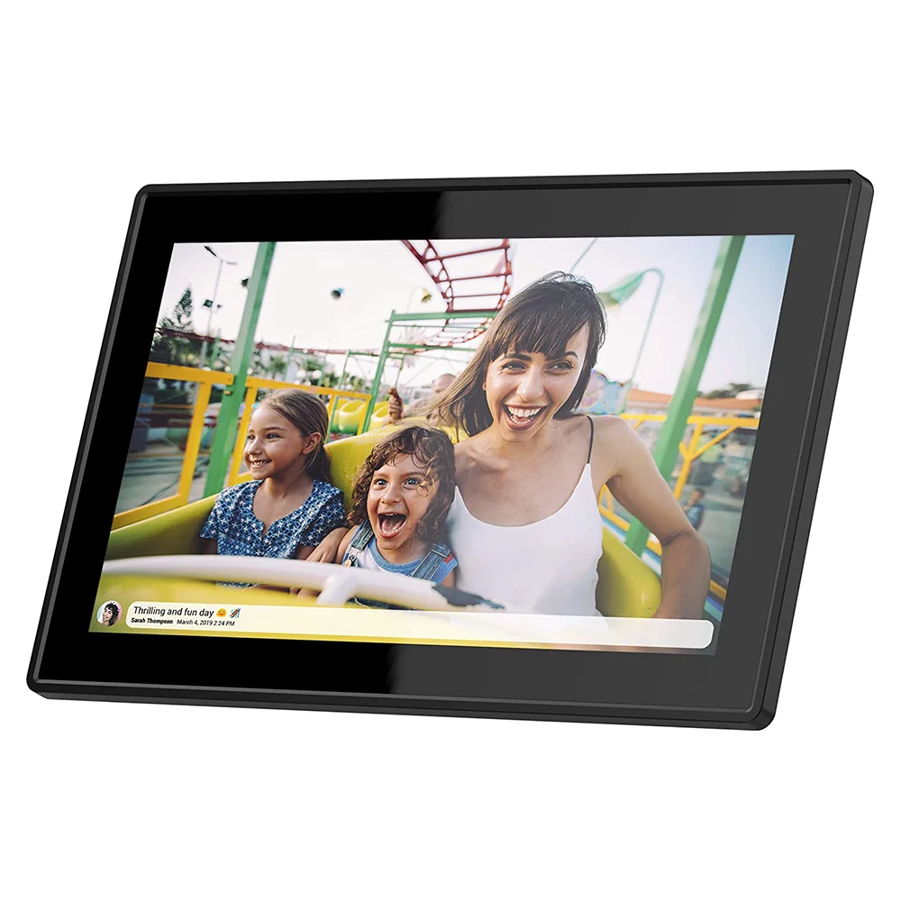 Wifi frame. Цифровая фоторамка Frameo Smart Wi-Fi photo frame 8 Black.