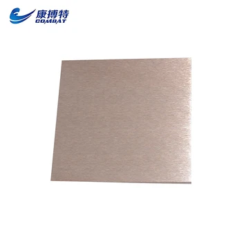 Factory supply High Quality W75Cu25 W80Cu20 W85Cu15 W90Cu10 Tungsten Copper Alloy plate/sheet