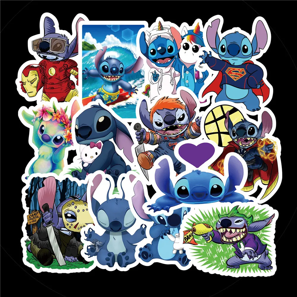 cute cartoon film lilo stitch sticker