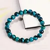 Royal Blue Tiger Eyes Stone