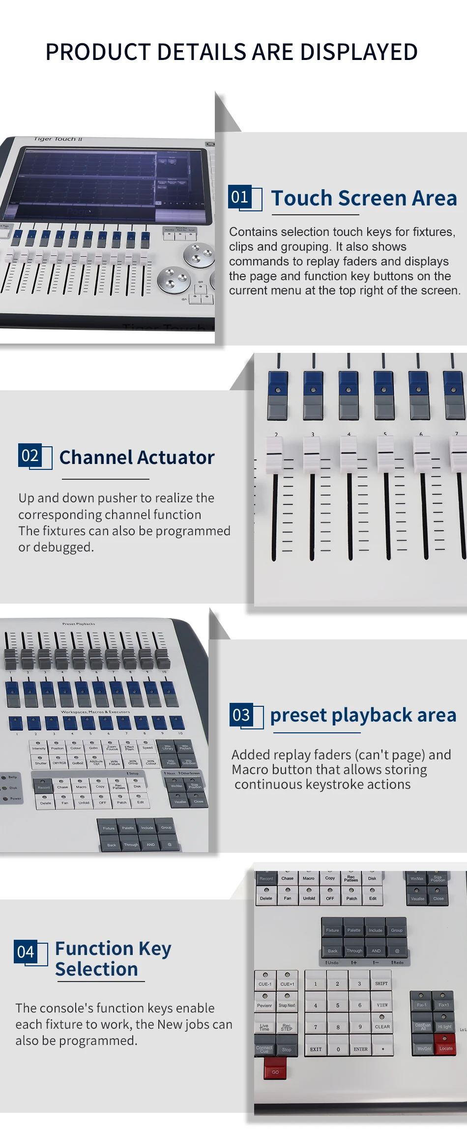 Wholesale Tiger Touch II Lighting Console - 50000 Hours